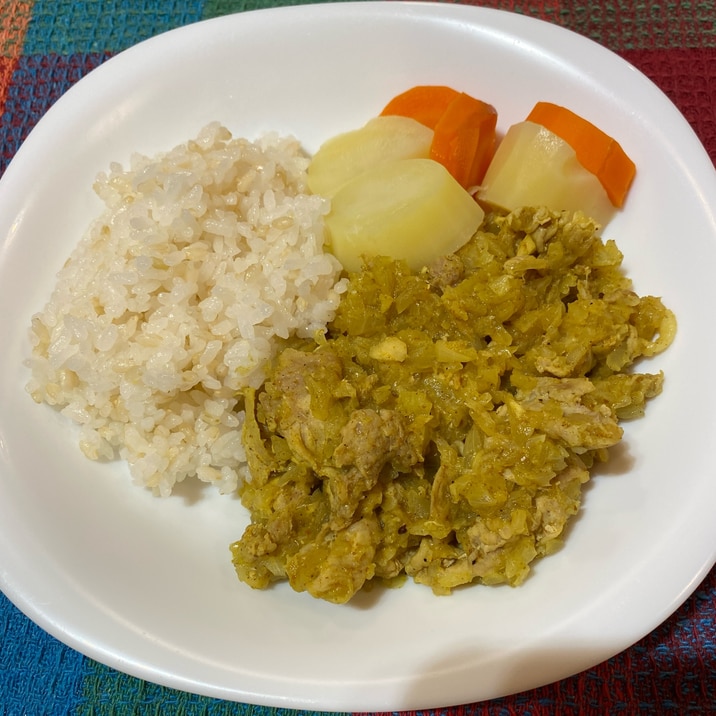 水なし☆玉ねぎたっぷりカレー
